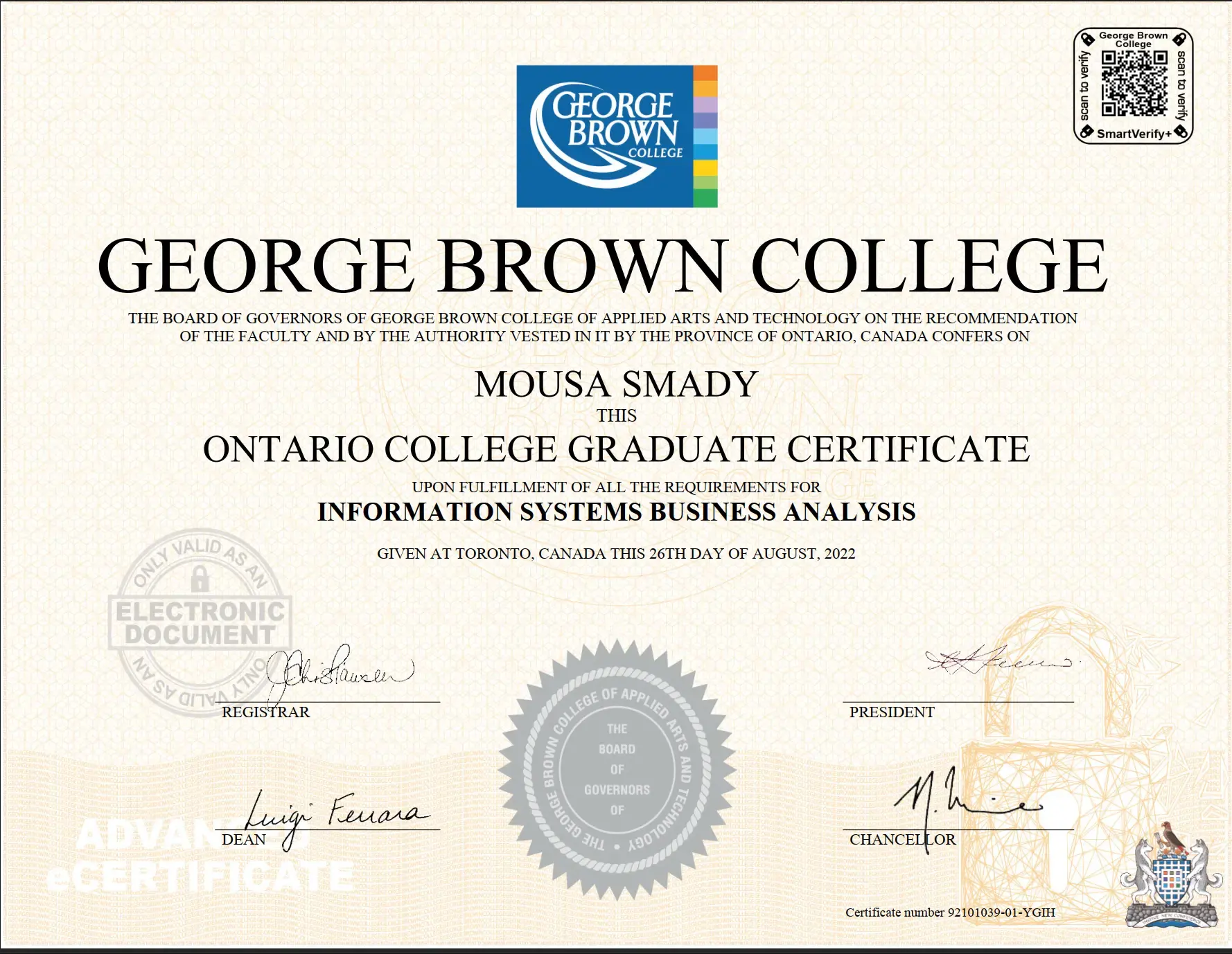 Mousa Smady resume, page 4